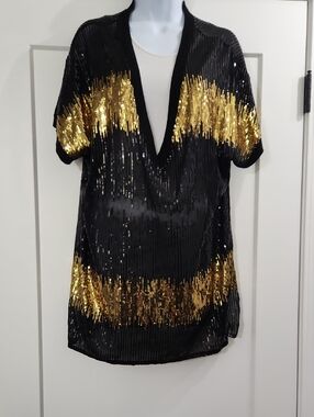 Sequin Tunic Top Dress